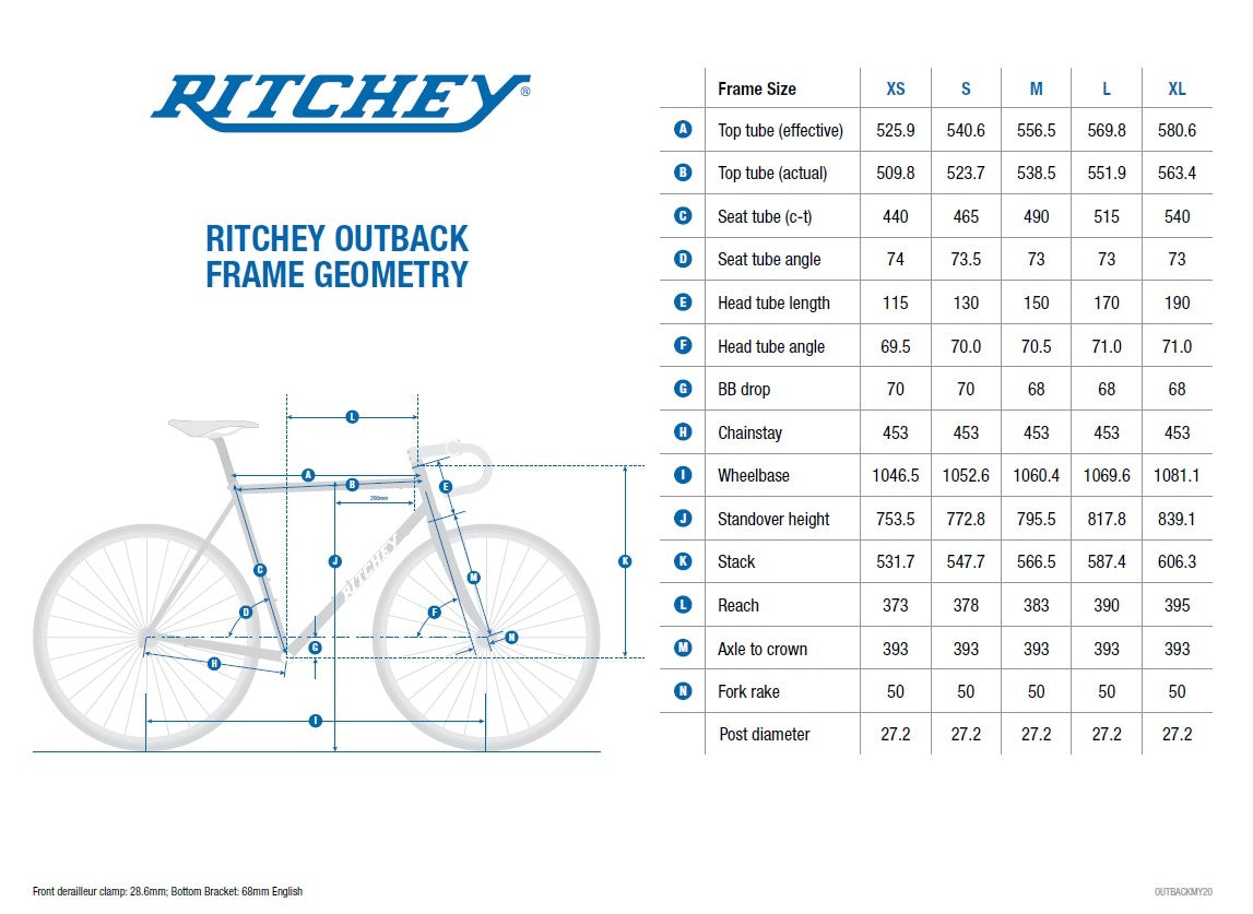 Ritchey best sale outback blue