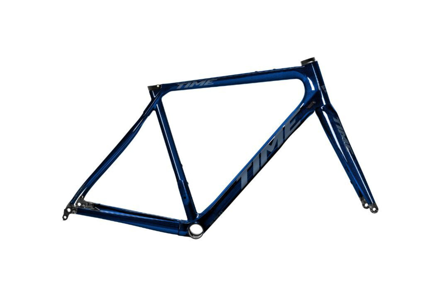 TIME ADHX Gloss Cobalt Gravel Frameset